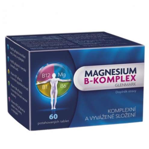 GLENMARK Magnesium B-komplex 60 tbl